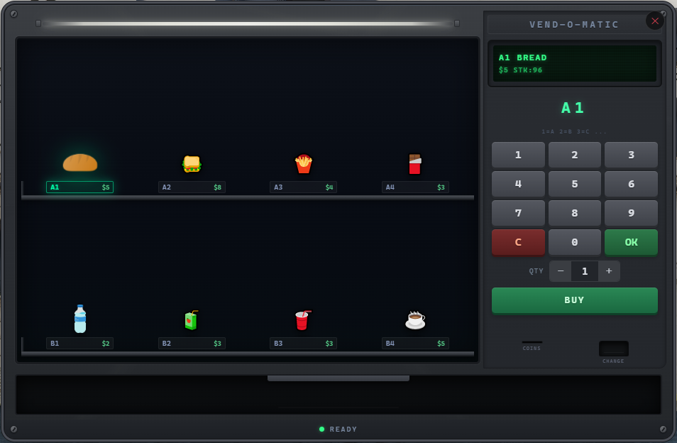Bones Vending System